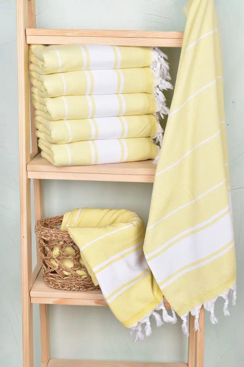 64x36 Cotton Striped Terry Towel, Home Decor Gifts, Bachelor Gifts, Turkish Beach Towel Monogram, Bachelorette Party Favors, Bridal Shower Gifts - 3
