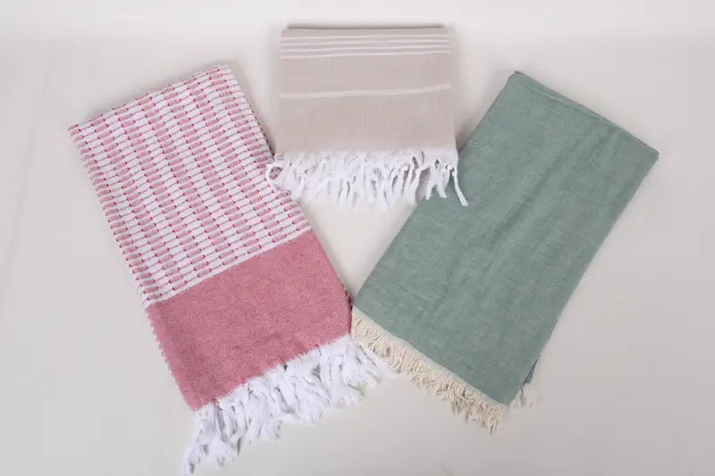 Travel towel, Customized Towels, Bachelorette Party Gift, Yoga Towel, Organic towel, Handmade Turkish hammam towel, 70x40 Cotton Set of 8 Towel - 6