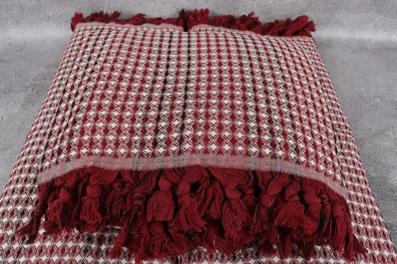 Throw Blankets, Boho Throw Blankets, Beach Theme Bachelorette Party, 96x70 Cotton Striped Towel, Throw Blanket, Woven Throw Blanket - 4
