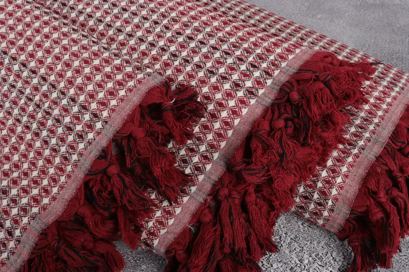 Throw Blankets, Boho Throw Blankets, Beach Theme Bachelorette Party, 96x70 Cotton Striped Towel, Throw Blanket, Woven Throw Blanket - 5