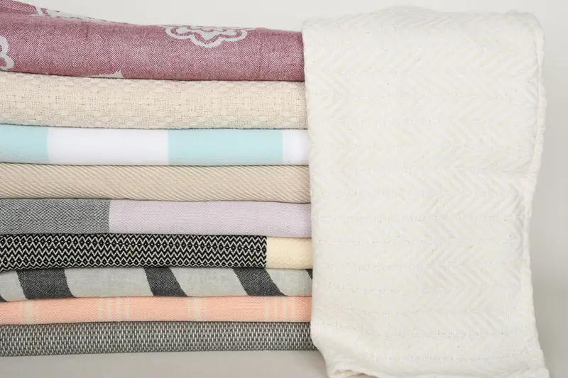 Hand Size Towels, 36x18 Cotton Set of 10 Towel, Turkish Hand Towel, Turkish Towel Monogram, Turkish Tea Towel, Best Friend Gift, Bridesmaid Gifts - 2