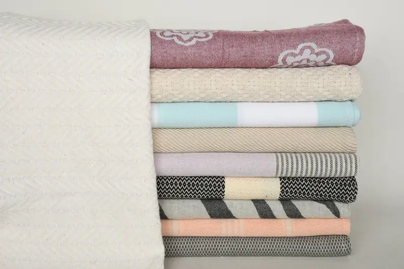 Hand Size Towels, 36x18 Cotton Set of 10 Towel, Turkish Hand Towel, Turkish Towel Monogram, Turkish Tea Towel, Best Friend Gift, Bridesmaid Gifts - 1