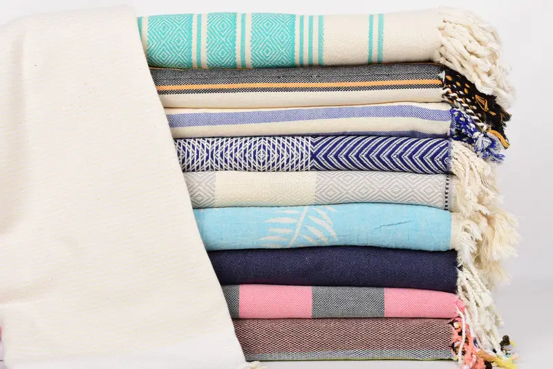 Girls Weekend Favors, 70x40 Cotton Set of 10 Towel, Family Gift, Bachelorette Party Decorations, Yoga Towel, Best Beach Towel, Turkish bath towel - 1