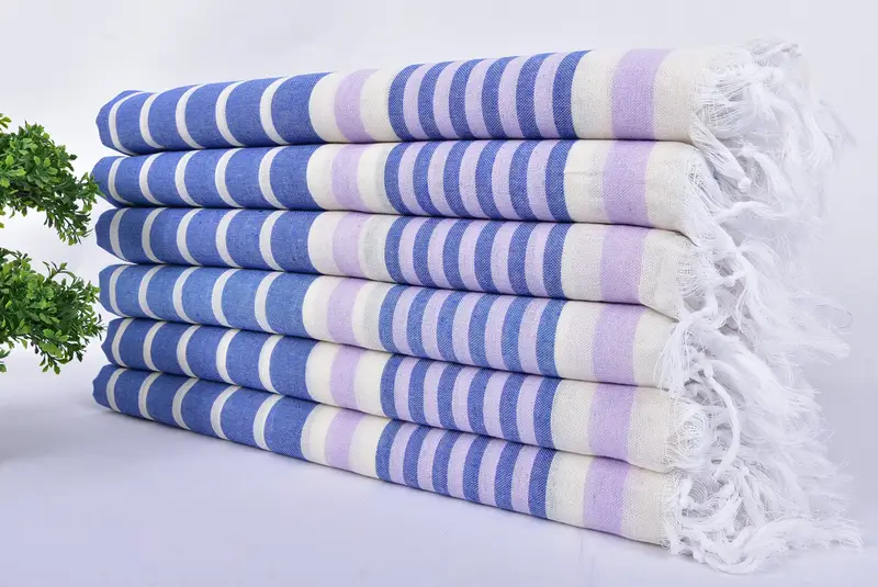 Bachelorette Party Favors Plajı, Monogram Türk Havlu, 68x40 Pamuklu Çizgili Havlu, Bachelorette Party Hediyeleri, Hamam Havlu ABD, Türk Plaj Havlusu - 3