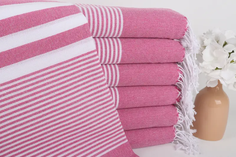Holiday Towel, Luxury Turkish Bath Towel, 70x40 Cotton Striped Towel, Personalized Gifts, Organic towel, Bridal Shower Favor, Lightweight towel - 1