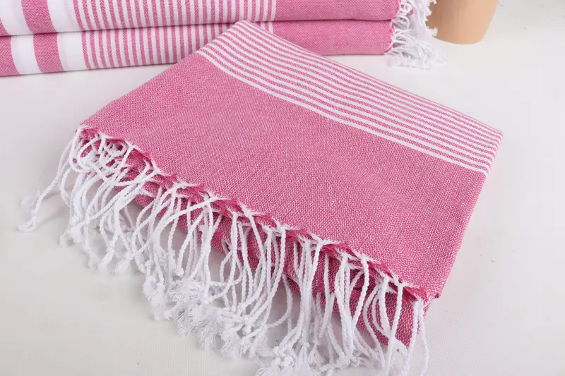 Holiday Towel, Luxury Turkish Bath Towel, 70x40 Cotton Striped Towel, Personalized Gifts, Organic towel, Bridal Shower Favor, Lightweight towel - 5