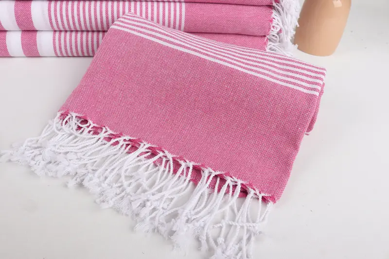 Holiday Towel, Luxury Turkish Bath Towel, 70x40 Cotton Striped Towel, Personalized Gifts, Organic towel, Bridal Shower Favor, Lightweight towel - 4