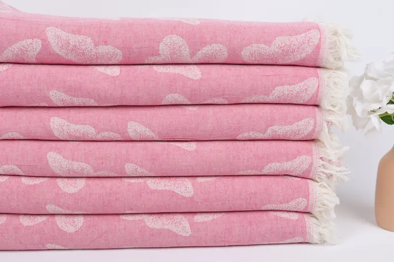 Bachelorette Party Items, 68x36 Cotton Butterfly Pattern Towel, Gym Towel, Baby Boy Gift, Custom Beach Towel, Monogram Beach Towel, Peshtemal Towel - 4