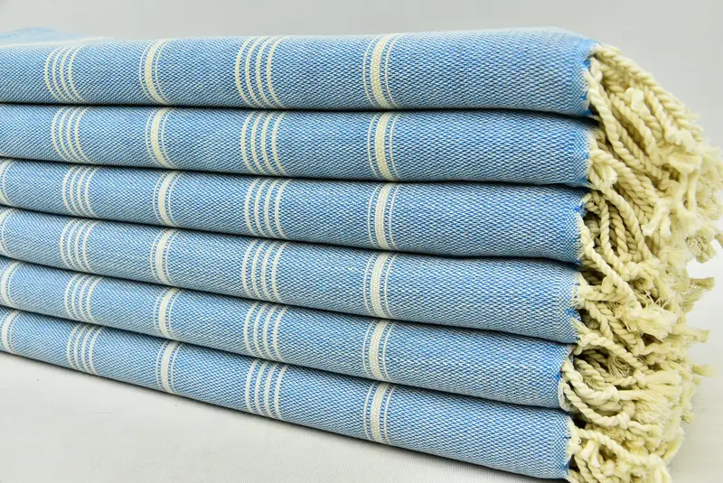 Housewarming Gift, Quick-dry peshtemal, 70x40 Cotton Striped Towel, Wedding Favors, Custom Beach Towels, Best Wedding Gift, Bachelor Party Favors - 3