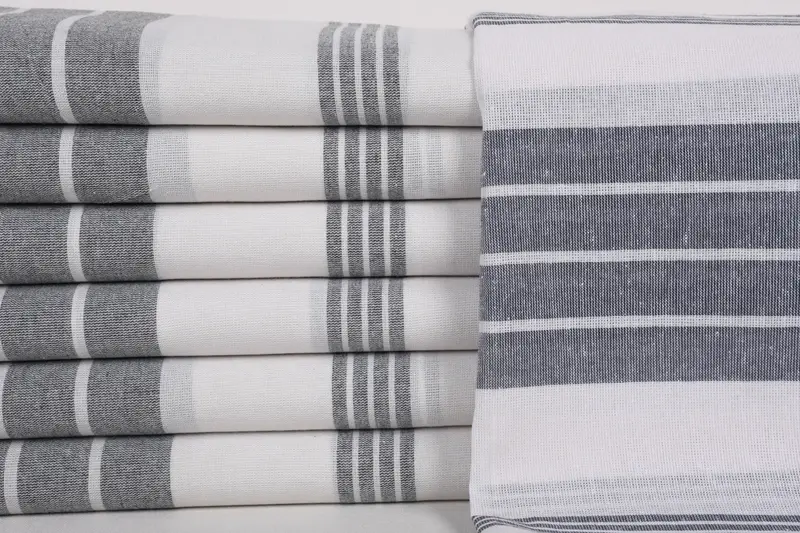Xmas Gifts, Miami Bachelorette Party Favors, Kids Beach Towel, Quick-dry peshtemal, Luxury towel, Bridal Shower Gift, 68x36 Cotton Striped Towel - 1