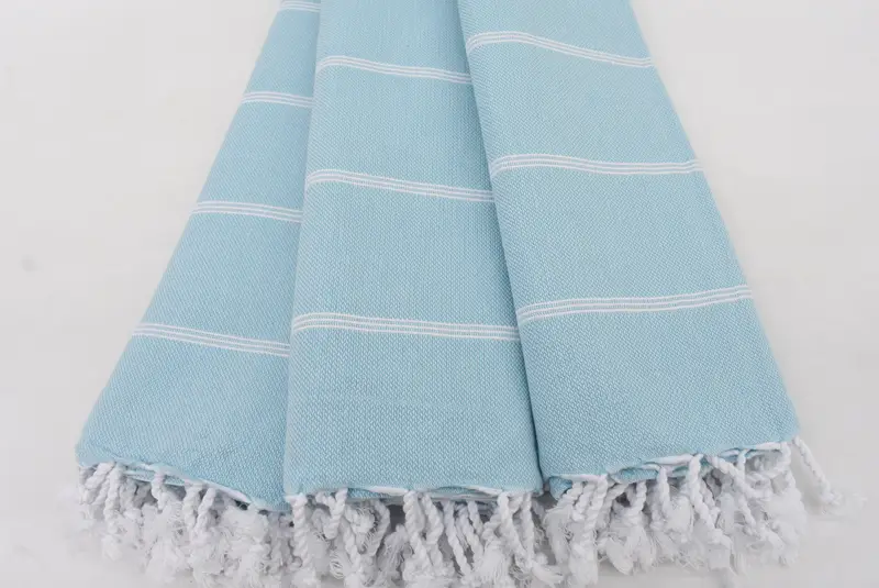 Best Friend Gift, Custom Beach Towel, Beach Towel Monogram, Best Friend Christmas Gift, Sand-resistant towel, 70x40 Cotton Striped Towel - 3