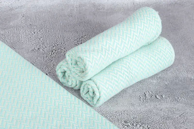 Anniversary Gift For Her, 36x18 Cotton Chevron Towel, Towel With Name, Spa Towel, Turkish Tea Towel, Monogram Kitchen Towel, Monogrammed Hand Towel - 8