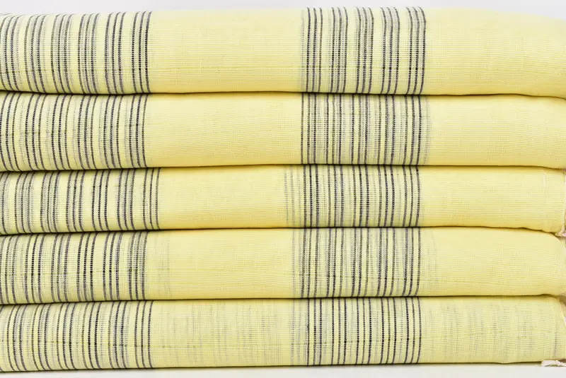 Wedding Towel, 70x40 Cotton Striped Towel, Personalized Wedding Gift, Fouta towel, Custom Wedding Gifts, Boyfriend Christmas Gift, Turkish Towel Set - 2