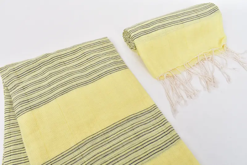 Wedding Towel, 70x40 Cotton Striped Towel, Personalized Wedding Gift, Fouta towel, Custom Wedding Gifts, Boyfriend Christmas Gift, Turkish Towel Set - 7