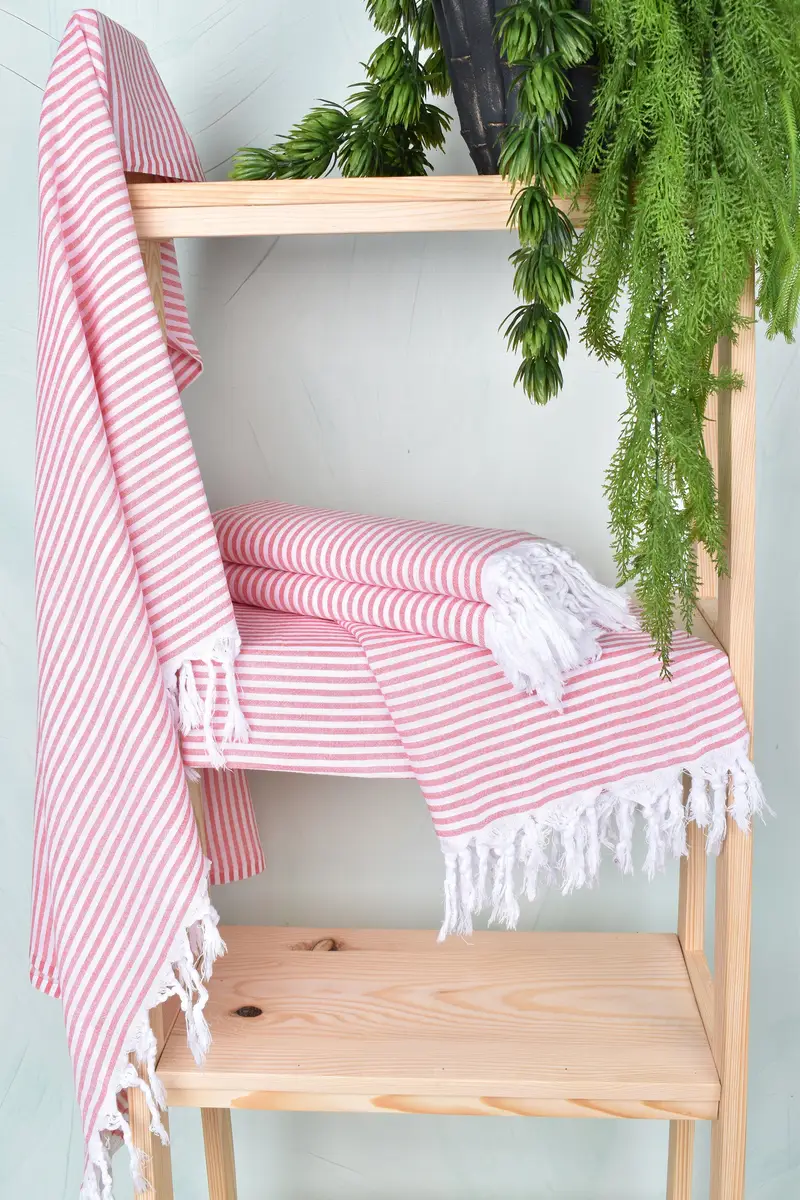 Gift Boxes Towel, Bachelorette Party Gift, Embroidered Towel, Bulk Order Towel, 68x36 Cotton Striped Towel, Bachelor Gifts, Sand-Resistant Peshtemal - 6