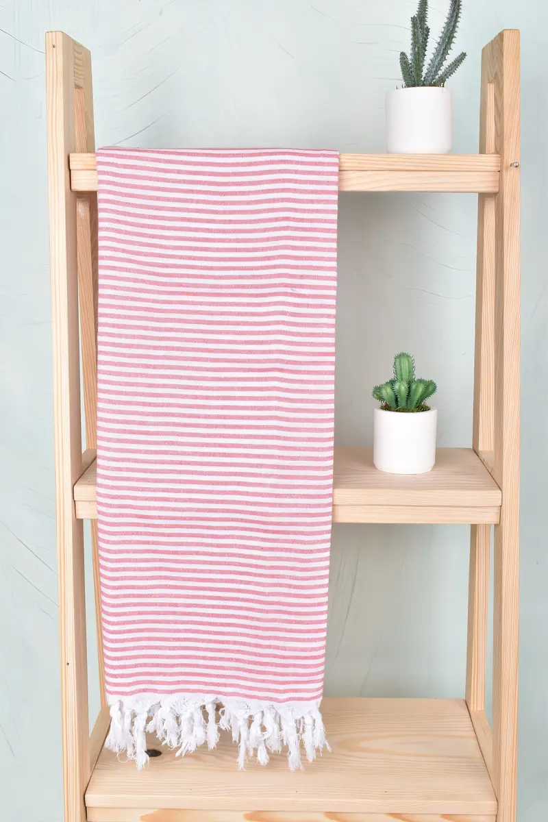 Gift Boxes Towel, Bachelorette Party Gift, Embroidered Towel, Bulk Order Towel, 68x36 Cotton Striped Towel, Bachelor Gifts, Sand-Resistant Peshtemal - 8