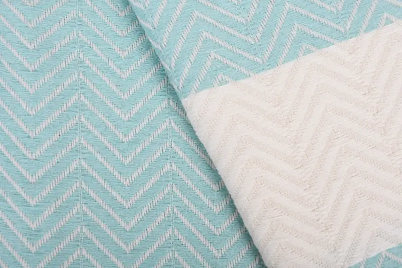 Hammam towel, Kids Beach Towel, Bridal Shower Gift, 70x40 Cotton Zig zag Towel, Wedding Day Gift For Bride, Bachelor Party Favors, Absorbent towel - 5