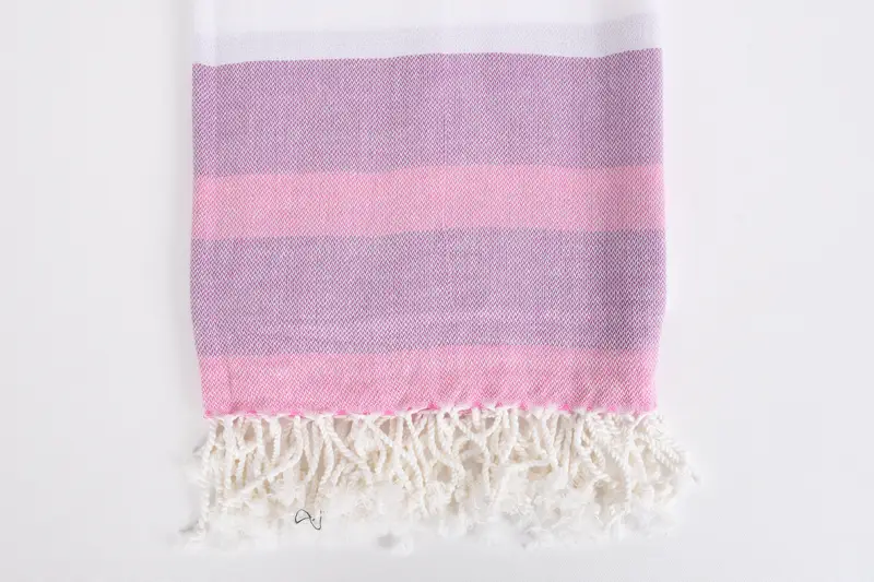 Beach Towel Gift, 70x40 Cotton Striped Towel, Christmas Favors, Handwoven Turkish Towel, Turkish towel, Lightweight towel, Organic Cotton Towel - 3