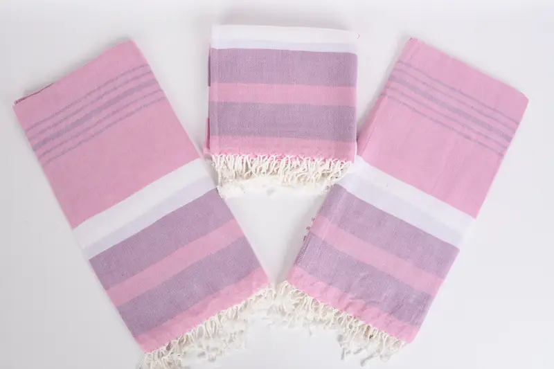 Beach Towel Gift, 70x40 Cotton Striped Towel, Christmas Favors, Handwoven Turkish Towel, Turkish towel, Lightweight towel, Organic Cotton Towel - 6