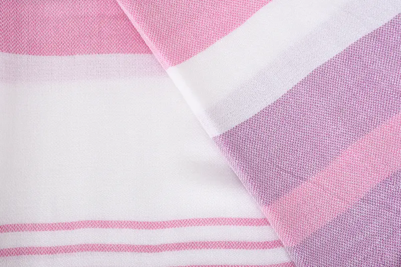 Beach Towel Gift, 70x40 Cotton Striped Towel, Christmas Favors, Handwoven Turkish Towel, Turkish towel, Lightweight towel, Organic Cotton Towel - 5