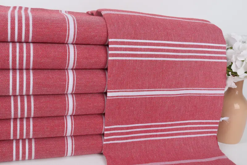 Bridal Shower Gift, Wedding Favors, Wedding Gift Ideas, Pool Towels, Best Friend Wedding Gift, Beach towel, Travel Towel, 70x40 Cotton Striped Towel - 2