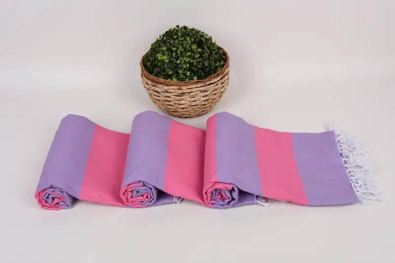 Bridal Shower Gift, Bridal Shower Favor, Turkish Towel Set, 70x40 Cotton Striped Towel, Bachelorette Party Gifts, Turkish beach towel, Guest Towel - 8