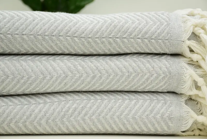 Turkish Bedspread, Bachelorette Party Favors, 92x76 Cotton Chevron Towel, Turkish Blanket, Personalized Blanket, Sofa Cover, Turkish Beach Blanket - 2