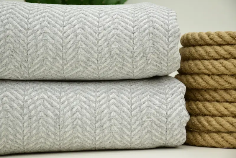 Turkish Bedspread, Bachelorette Party Favors, 92x76 Cotton Chevron Towel, Turkish Blanket, Personalized Blanket, Sofa Cover, Turkish Beach Blanket - 3