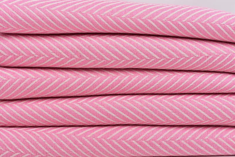 Large Turkish Towel, Fringed Turkish peshtemal beach towel USA, Gift For Boyfriend, 70x40 Cotton Striped Towel, Bridal Shower Favors, Wedding Gift - 2