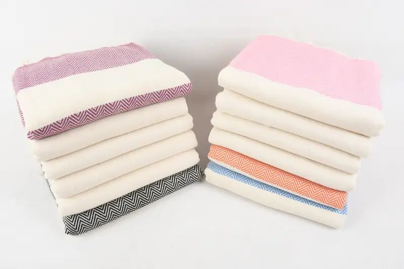 Sand-free towel, Gift For Him, Bachelor Towel, Anniversary Gift For Her, Bachelor Bachelorette Party Favors, 70x40 Cotton Herringbone Towel - 3