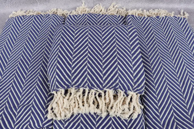 Bulk Order Towel, Personalized Towel, Turkish Bath Towel Set, Bridesmaid Gifts, Gift For Boyfriend, 70x40 Cotton Striped Towel, Quick-dry peshtemal - 4