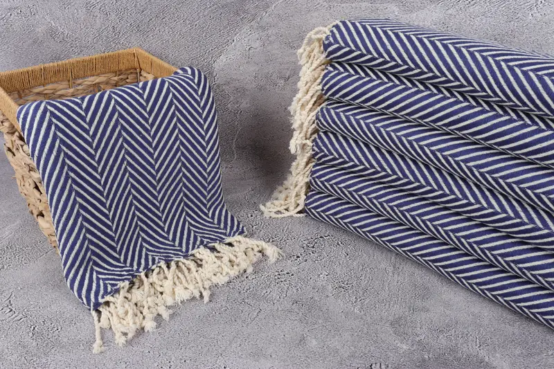 Bulk Order Towel, Personalized Towel, Turkish Bath Towel Set, Bridesmaid Gifts, Gift For Boyfriend, 70x40 Cotton Striped Towel, Quick-dry peshtemal - 3