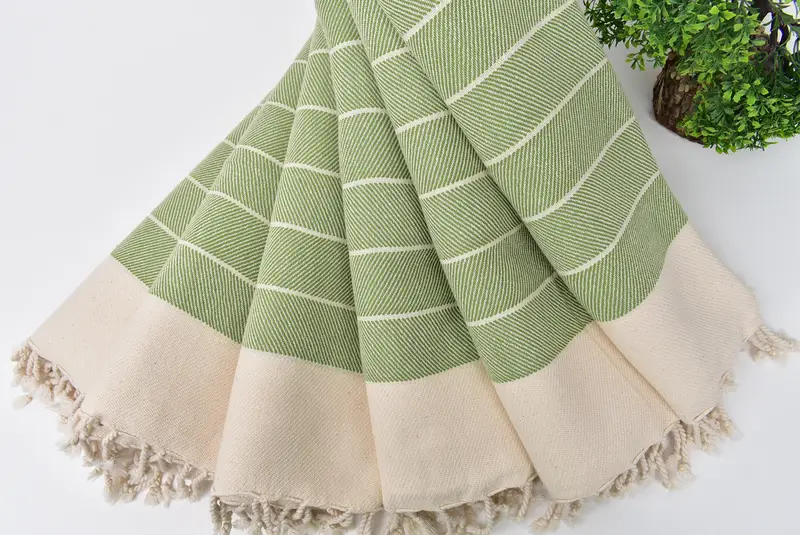 Personalized Kitchen Towel, Anniversary Gift For Her, Personalized Dish Towel, 36x16 Cotton Striped Towel, Personalized Gift, Custom Turkish Towel - 4