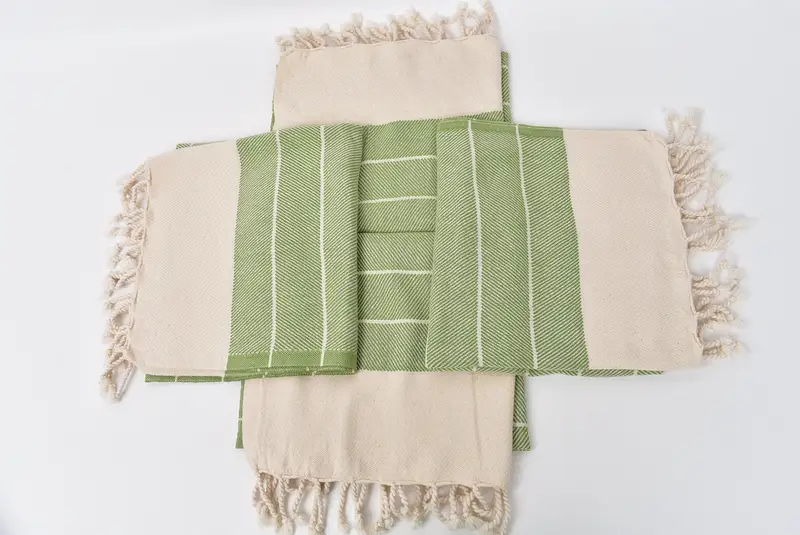 Personalized Kitchen Towel, Anniversary Gift For Her, Personalized Dish Towel, 36x16 Cotton Striped Towel, Personalized Gift, Custom Turkish Towel - 6