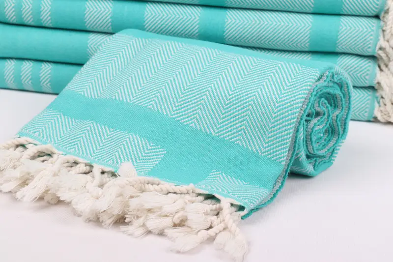 Family Gift Basket, Embroidered Towel, Bachelorette Party Gifts Bridesmaids, Wedding Gift Ideas, 68x38 Cotton Chevron Towel, Turkish hand towel - 4