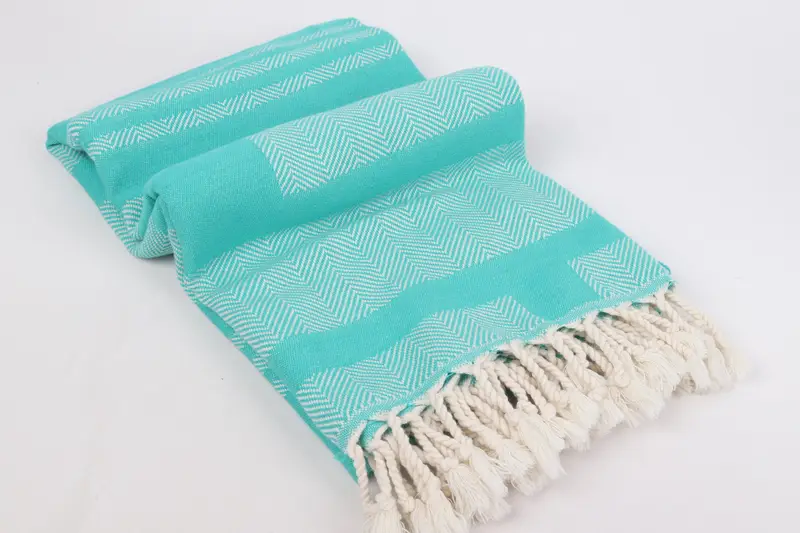 Family Gift Basket, Embroidered Towel, Bachelorette Party Gifts Bridesmaids, Wedding Gift Ideas, 68x38 Cotton Chevron Towel, Turkish hand towel - 6
