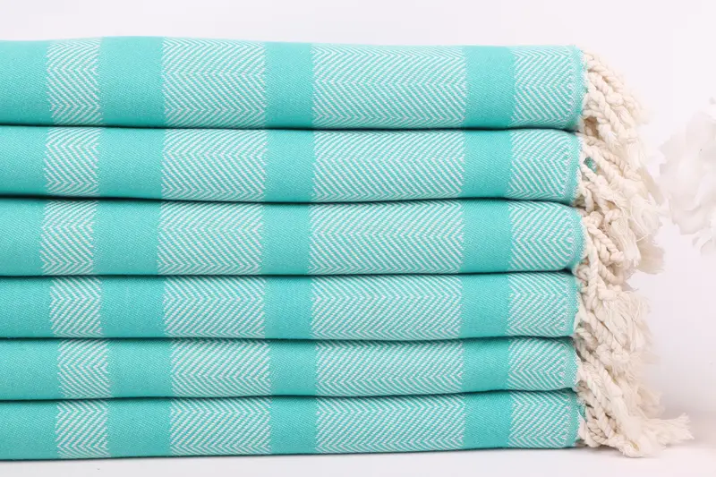 Family Gift Basket, Embroidered Towel, Bachelorette Party Gifts Bridesmaids, Wedding Gift Ideas, 68x38 Cotton Chevron Towel, Turkish hand towel - 3