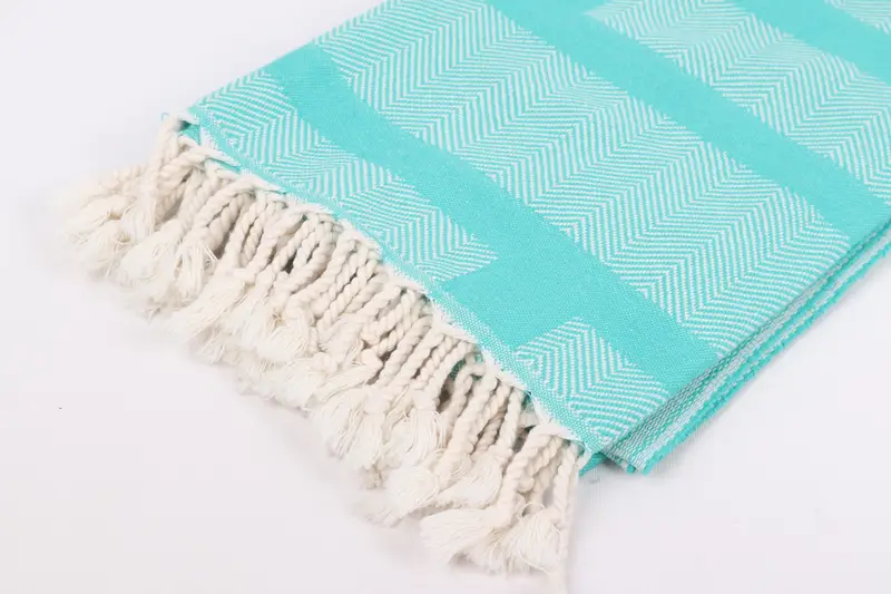 Family Gift Basket, Embroidered Towel, Bachelorette Party Gifts Bridesmaids, Wedding Gift Ideas, 68x38 Cotton Chevron Towel, Turkish hand towel - 7