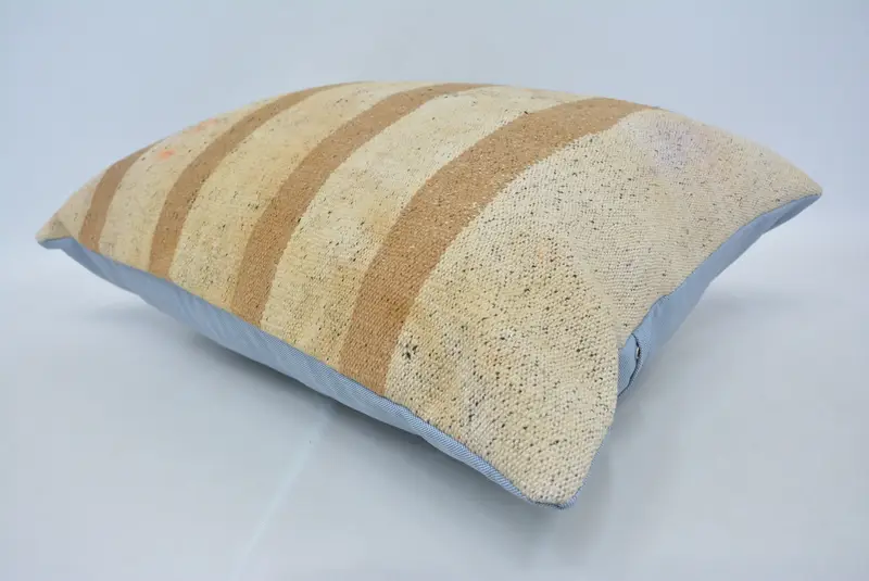 Geometric Embroidered Pillow, 20x28 Inches Decorative Pillow - 6