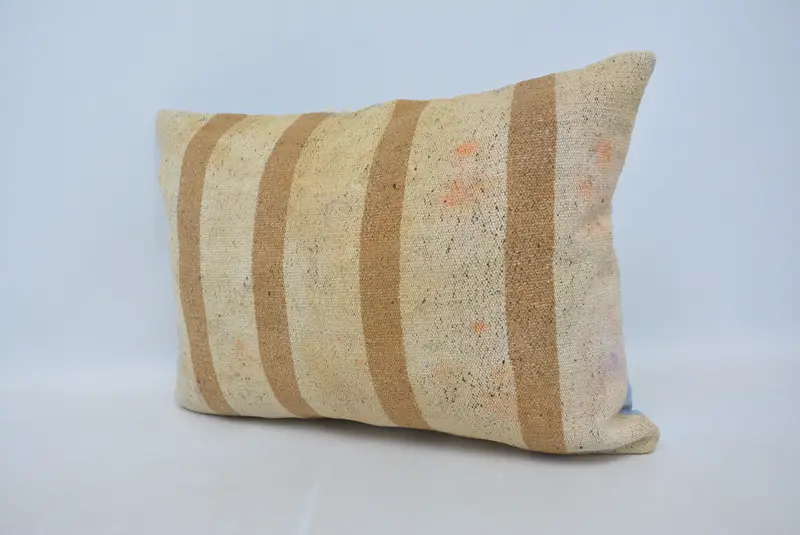 Geometric Embroidered Pillow, 20x28 Inches Decorative Pillow - 4