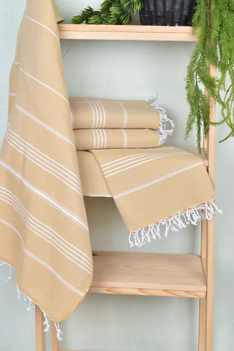 Best Friend Gift, Bridemaids Beach Towel, Personalized Towel, Personalized Towel Gift, 70x40 Cotton Striped Towel, Custom Gifts, Turkish beach towel - 5