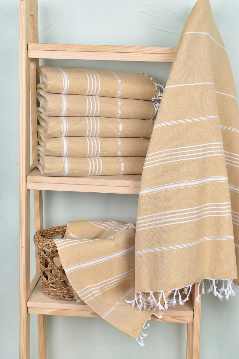 Best Friend Gift, Bridemaids Beach Towel, Personalized Towel, Personalized Towel Gift, 70x40 Cotton Striped Towel, Custom Gifts, Turkish beach towel - 3