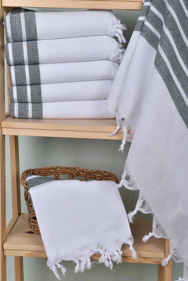 Bachelorette Towel, Xmas Gifts, 70x40 Cotton Striped Towel, Pool Towels, Custom Beach Towel, Wedding Favors, Bachelorette Favors Beach, Gift For Her - 3