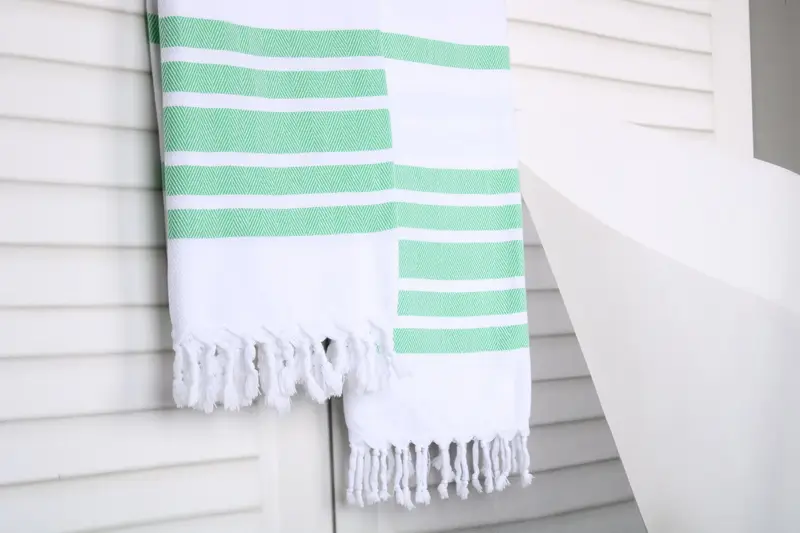 Pool Towels, Absorbent Turkish towel, Travel towel, 70x40 Cotton Herringbone Towel, Bachelorette Party Favor, Gym Towel, Sand-free towel - 8