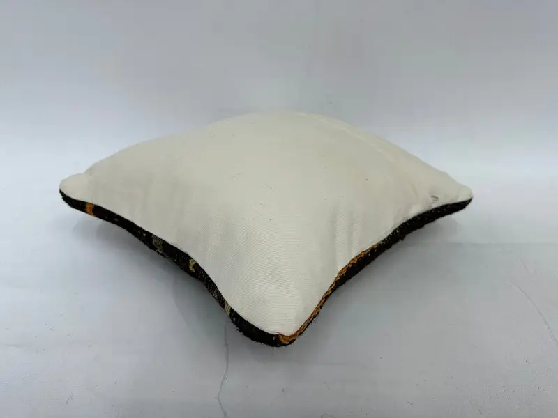 Boho Pillow, Pillow Sham, Aztec Pillow, Pillow for Sofa, Decorative Bolster Cushion Cover, Vintage Pillow, 14x14 Brown Cushion, Bolster Pillow - 7