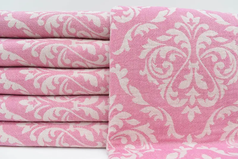 68x36 Cotton Baroque Towel, Turkish Towel Bulk, Organic Turkish towel, Spa Towel, Beach Towel Bulk, Hammam towel, Bachelorette Party Favors Beach - 2