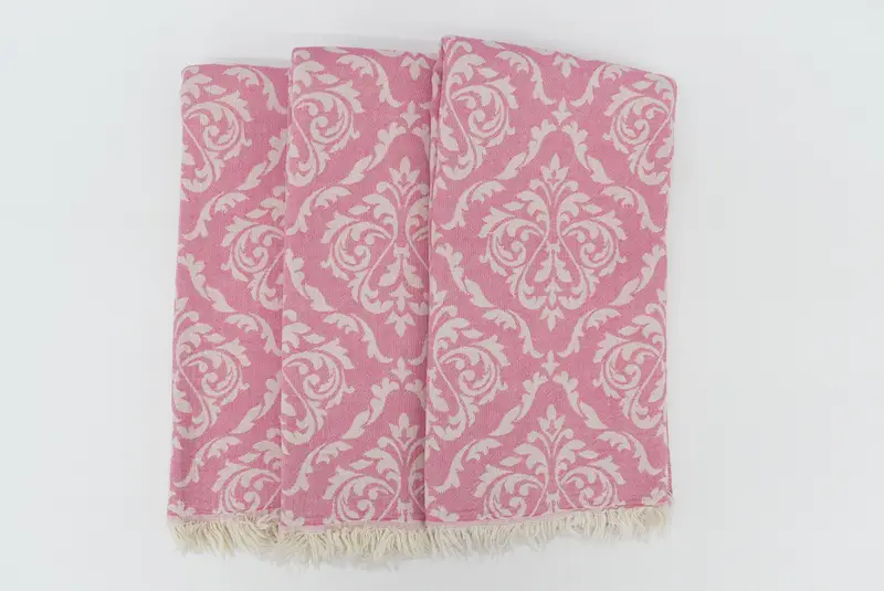 68x36 Cotton Baroque Towel, Turkish Towel Bulk, Organic Turkish towel, Spa Towel, Beach Towel Bulk, Hammam towel, Bachelorette Party Favors Beach - 7