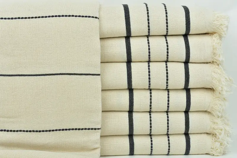 Bachelor Party Favors, Turkish Beach Towel Bulk, 70x40 Cotton Striped Towel, Birthday Gift, Soft towel, Absorbent Turkish towel, Beach Towel Gift - 1