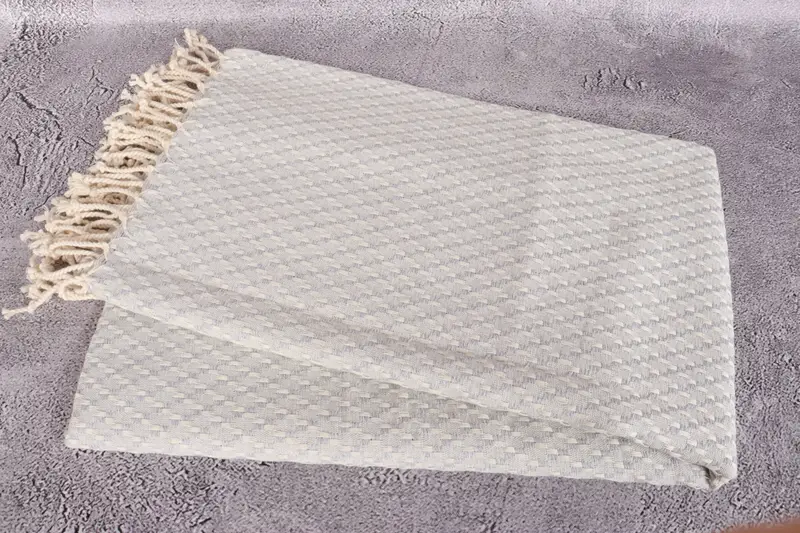 68x40 Cotton Geometric Towel, Quick-dry peshtemal, Monogram Turkish Towel, Turkish Towel Beach Towel, Bridal Party Gifts, Travel towel, Travel Towel - 6