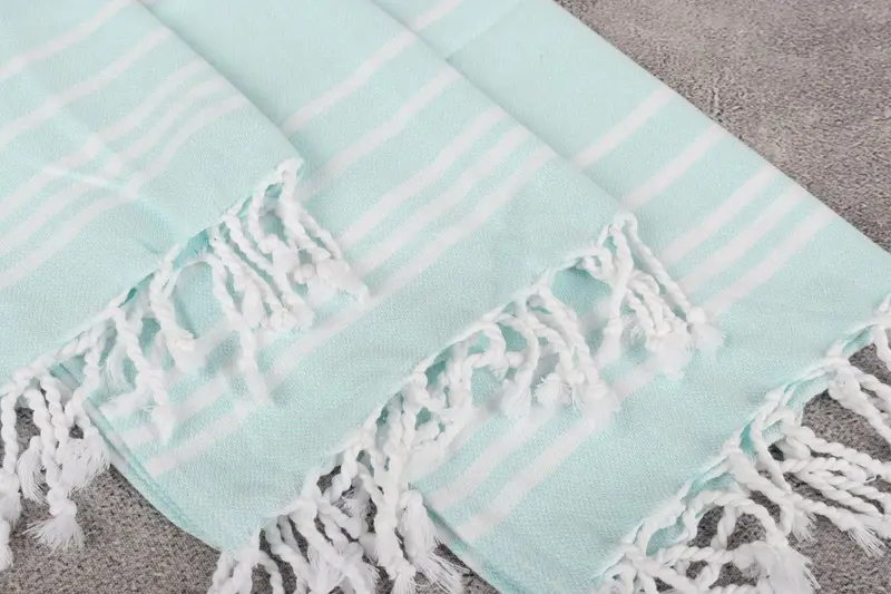 Custom Wedding Gifts, Travel Towel, Turkish Hand Towel, Custom Gifts, Bathroom Towels, 38x18 Cotton Striped Towel, Gift For Her, Monogram Hand Towel - 5